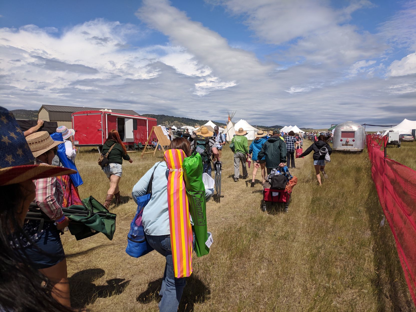 Racing into the festival